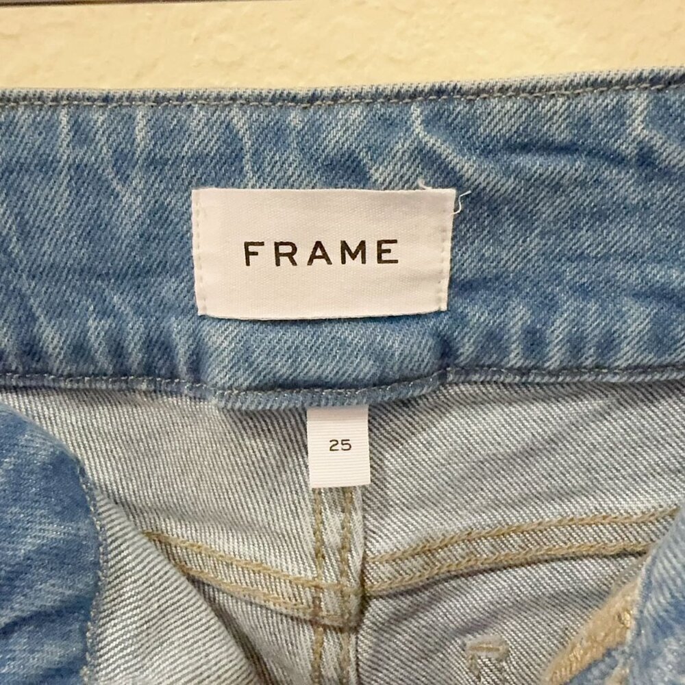 NWOT FRAME Frame Jean Double Button Flare - Picture 5 of 8